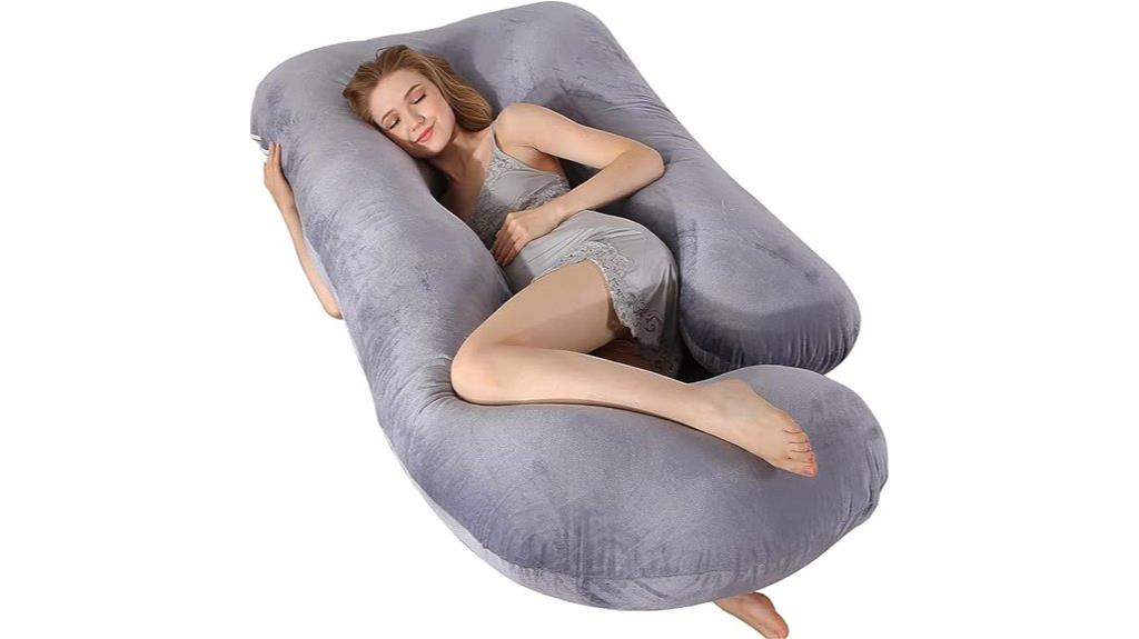 large washable pregnancy pillow
