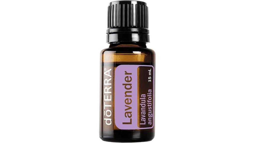 lavender essential oil bottle