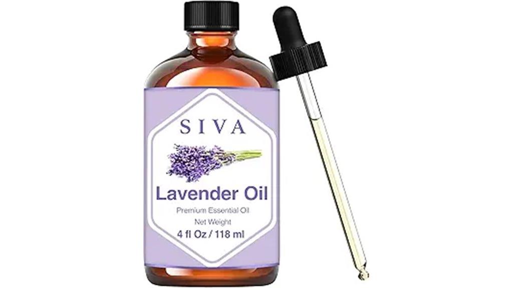 lavender essential oil bottle