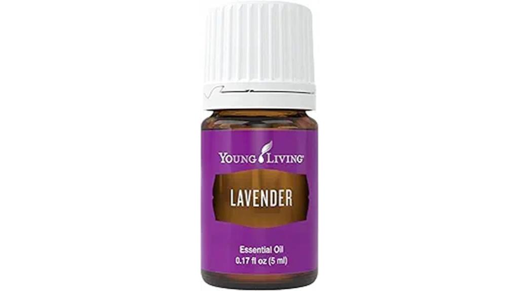 lavender essential oil bottle