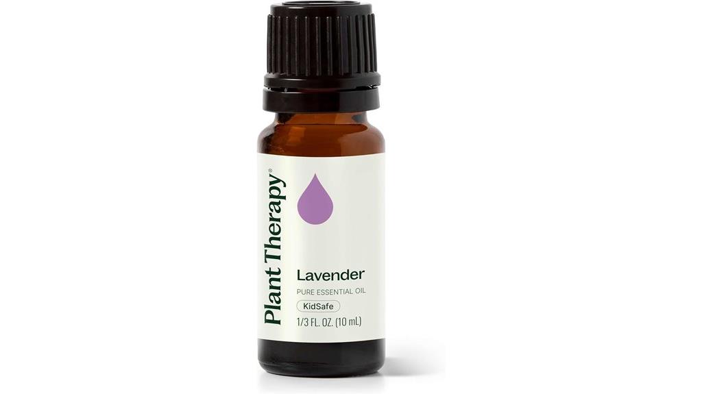 lavender essential oil bottle