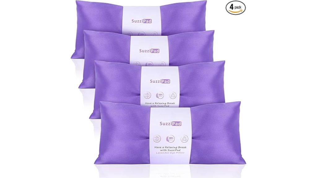 lavender eye pillow set