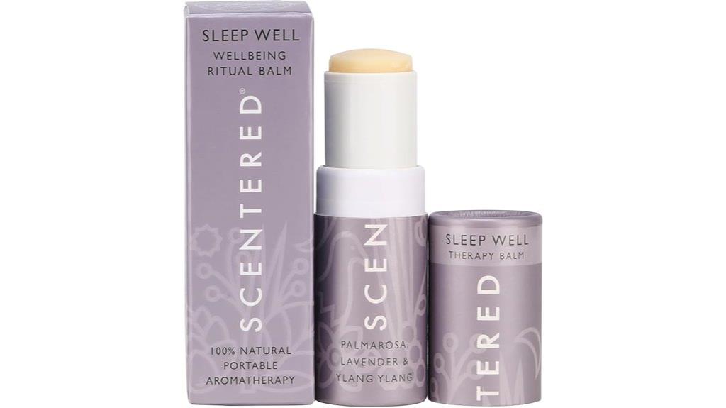 lavender sleep aromatherapy balm