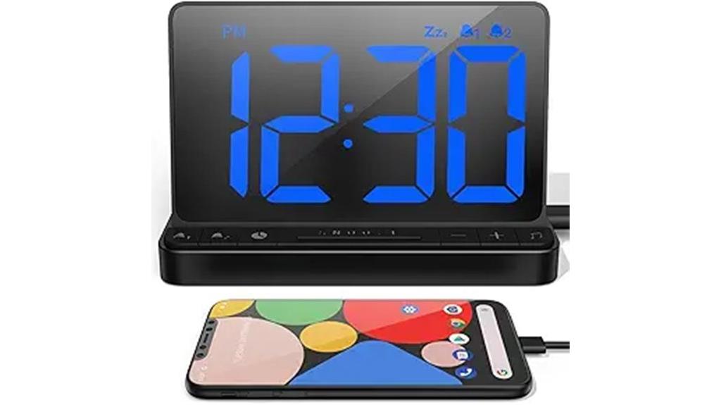 led digital alarm clock