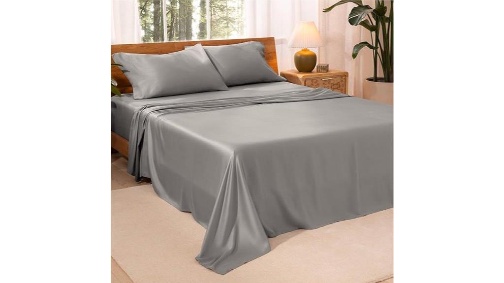 light grey twin xl sheets