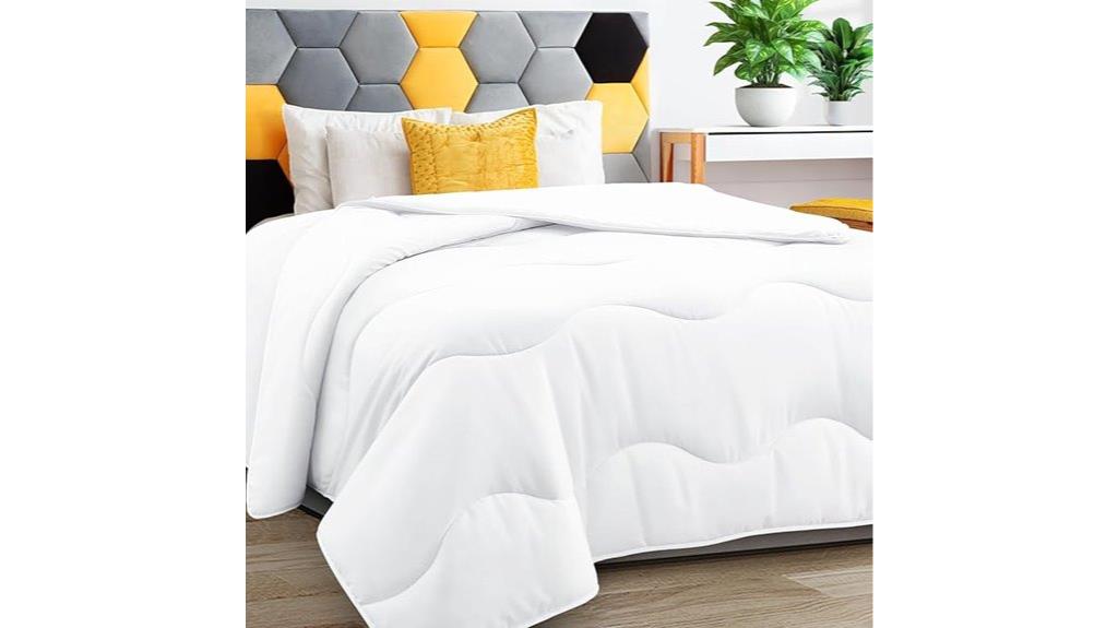 lightweight queen comforter tabs