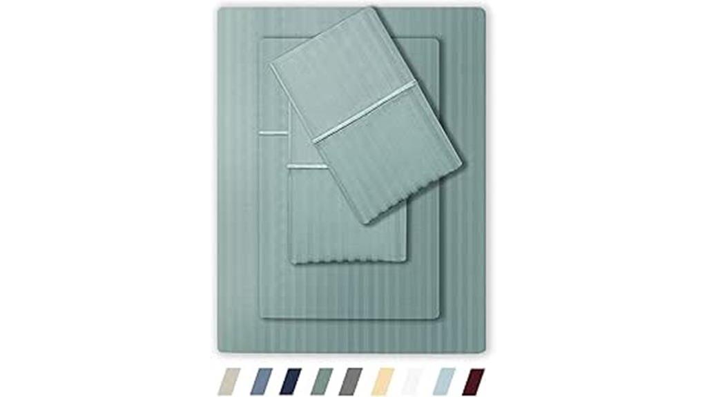 luxurious damask bed sheet