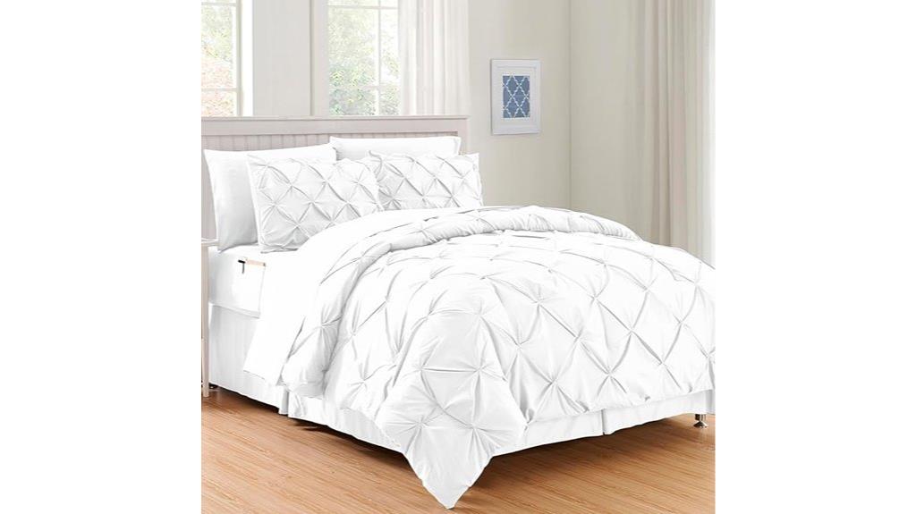 luxury bedding ensemble set