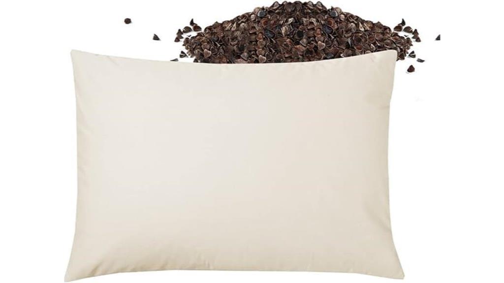 luxury buckwheat pillow