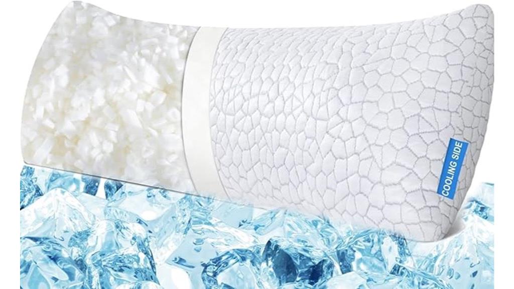 luxury cooling body pillow