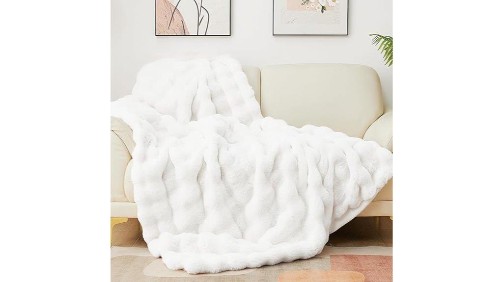 luxury faux fur blanket