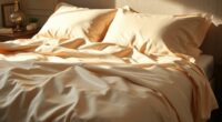 luxury sateen sheet selection