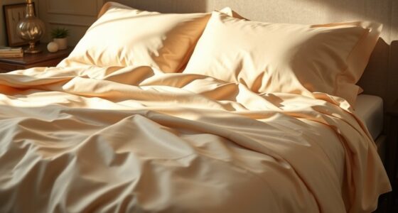 luxury sateen sheet selection