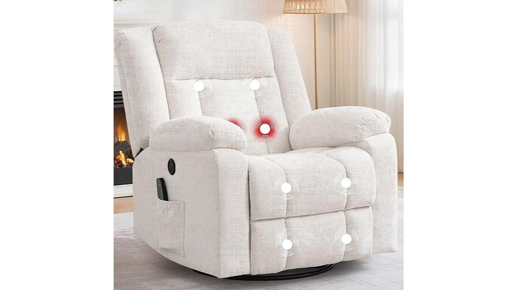 massage heating recliner