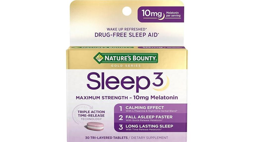 melatonin sleep aid tablets