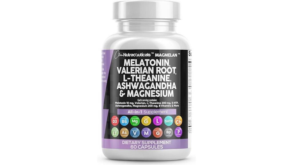 melatonin sleep support capsules