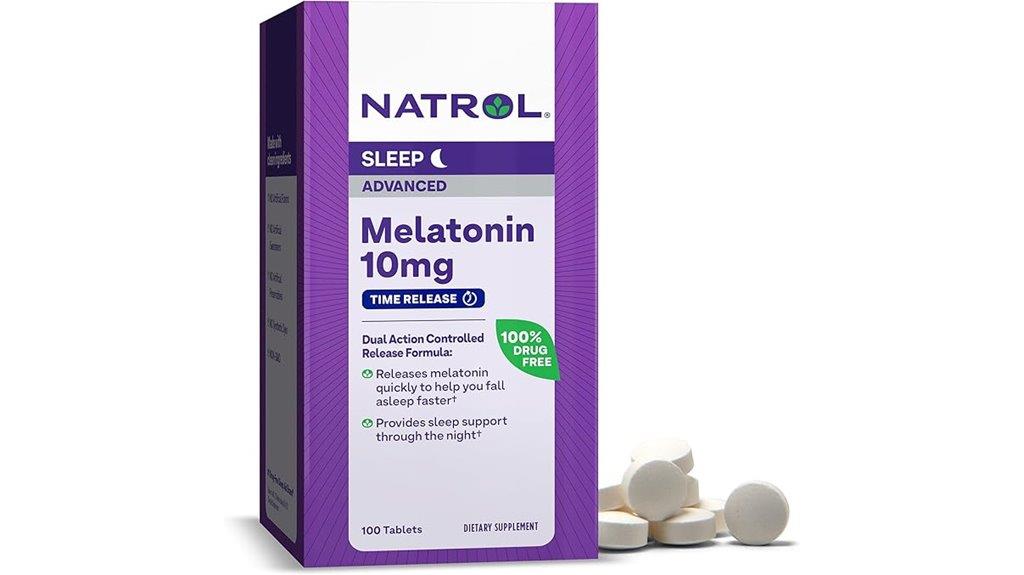 melatonin sleep tablets 100 count