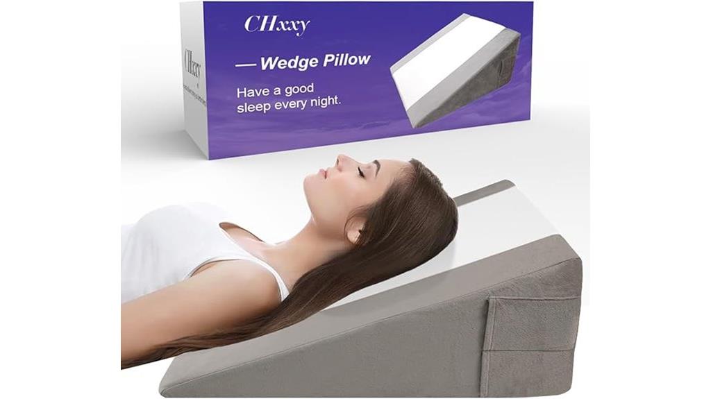 memory foam wedge pillow