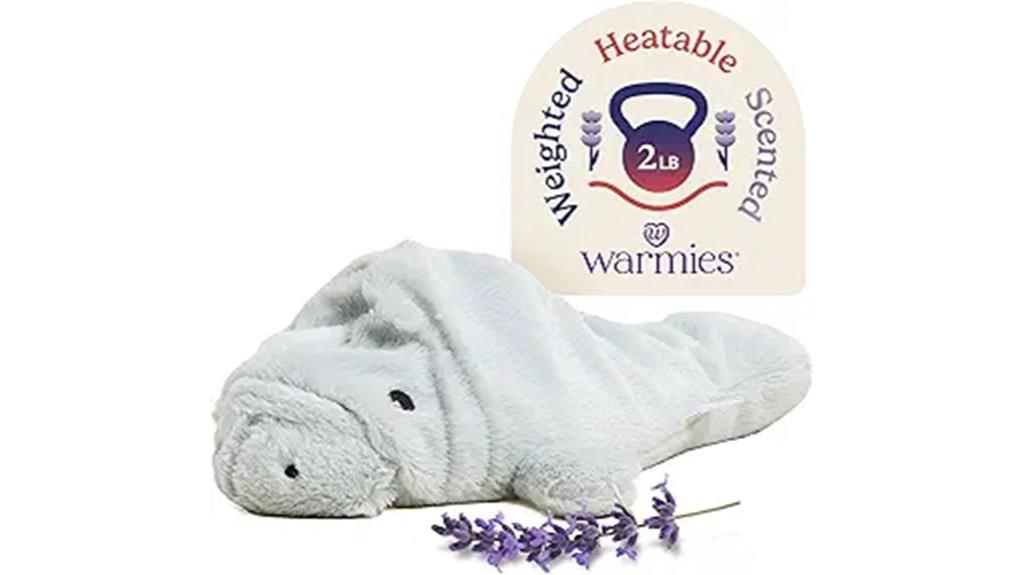 microwavable manatee plushie