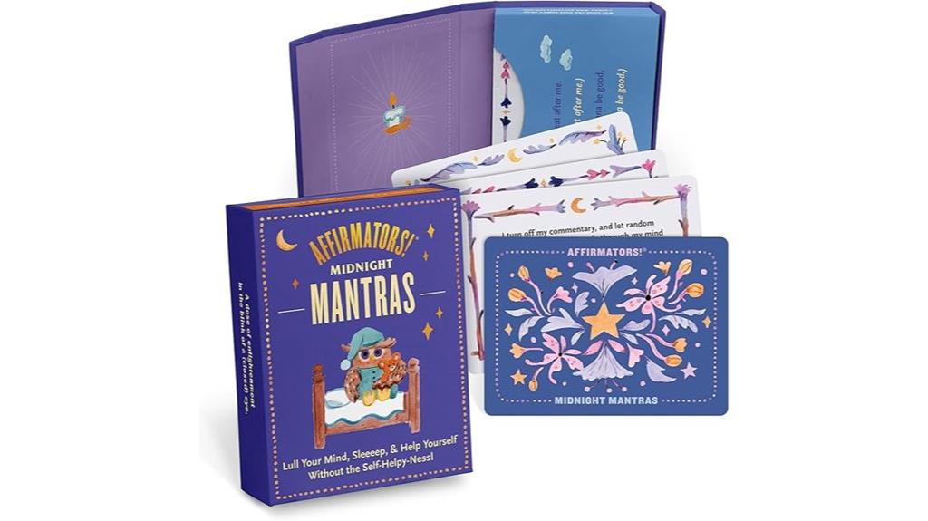 midnight affirmation card deck