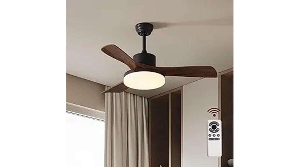 modern 42 inch ceiling fan
