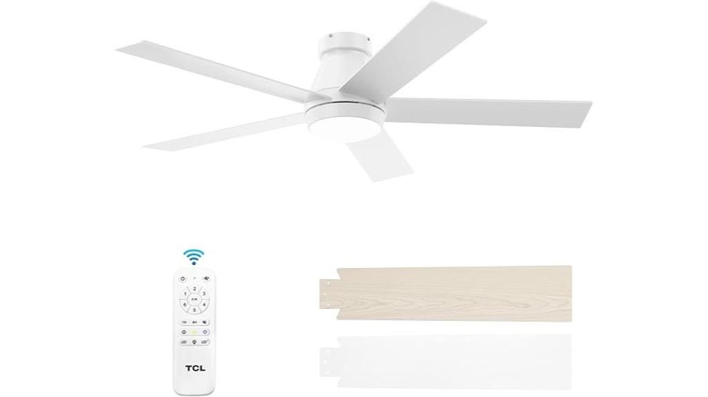 modern 52 inch ceiling fan
