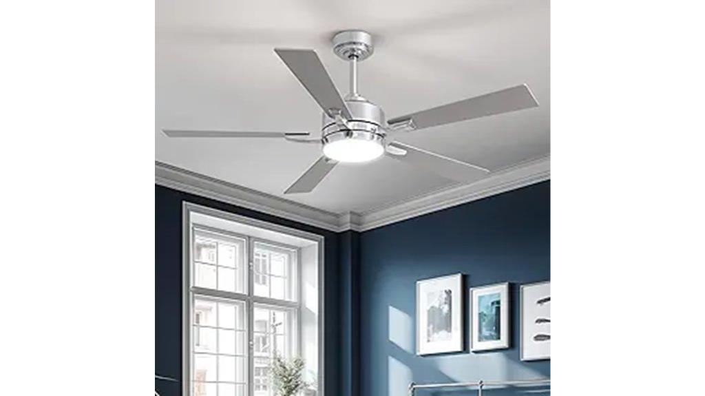 modern 52 inch smart fan