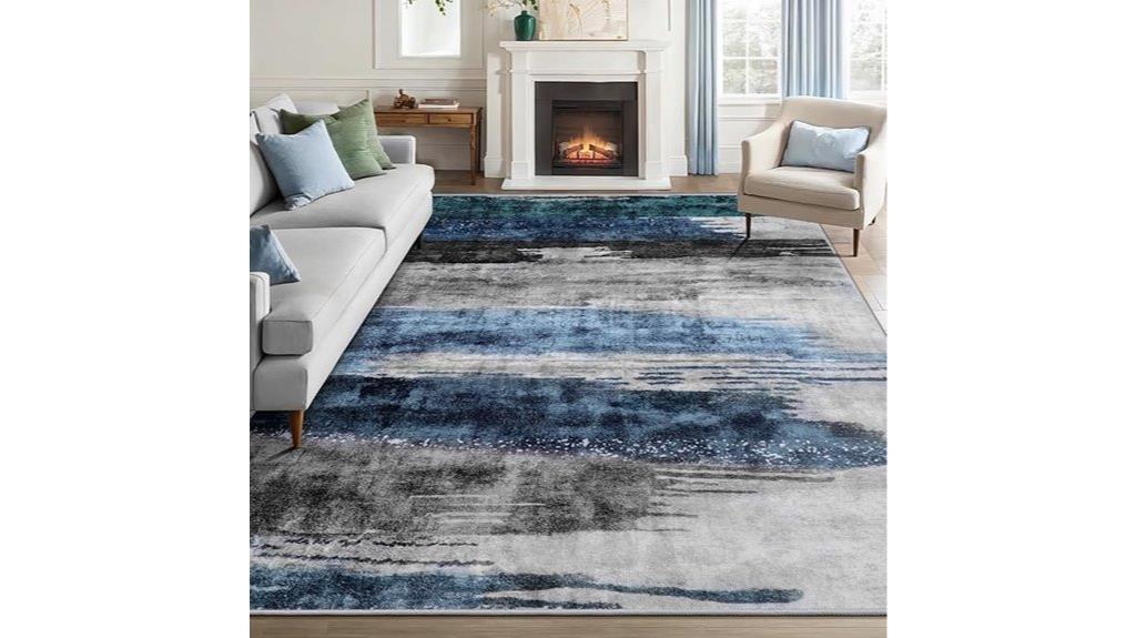 modern abstract rug