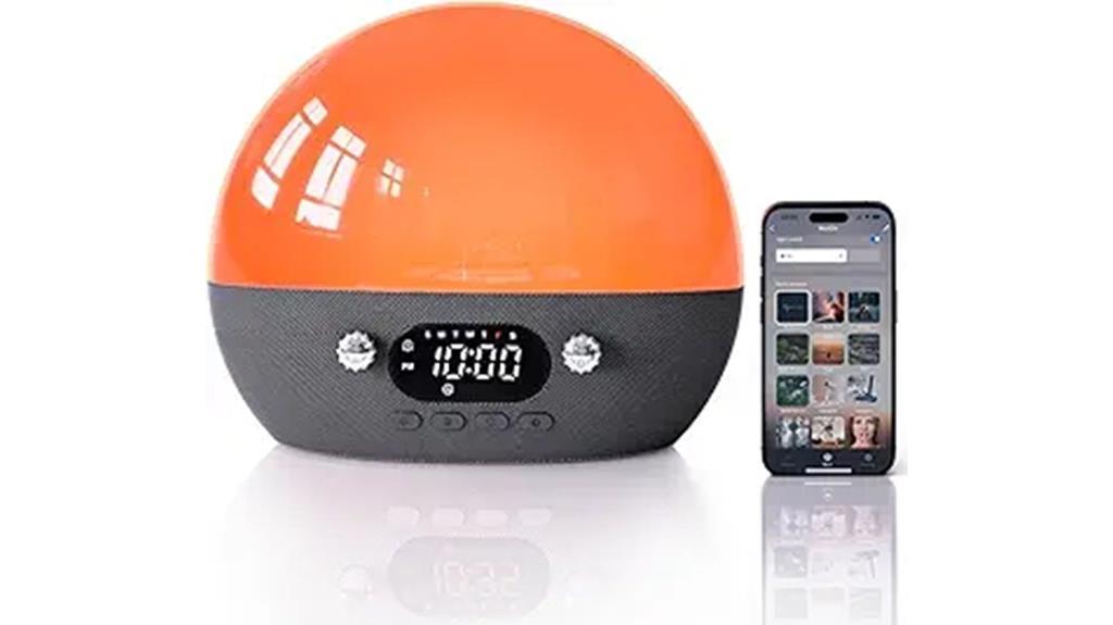 morning wake up bluetooth speaker