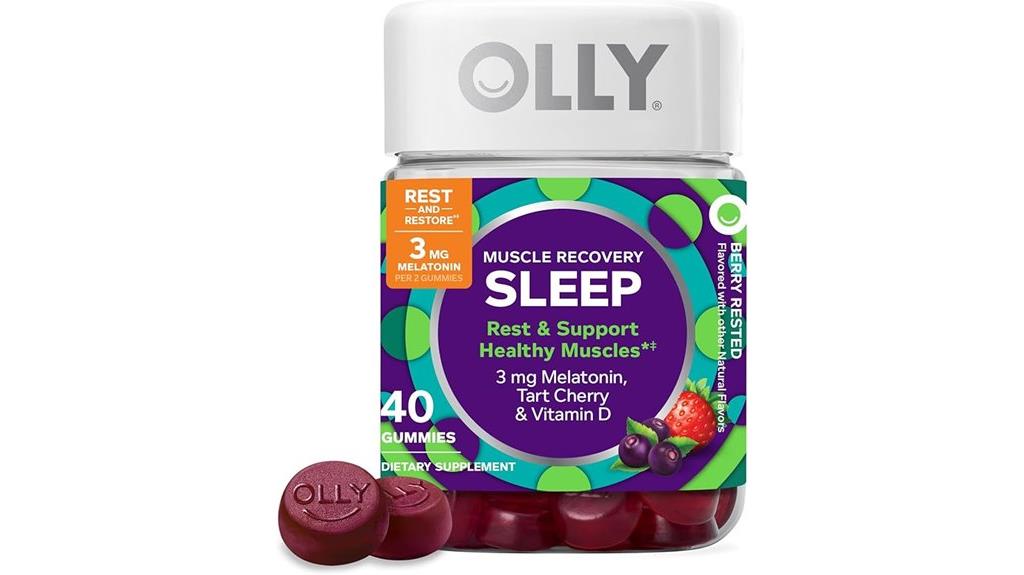 muscle recovery sleep gummies
