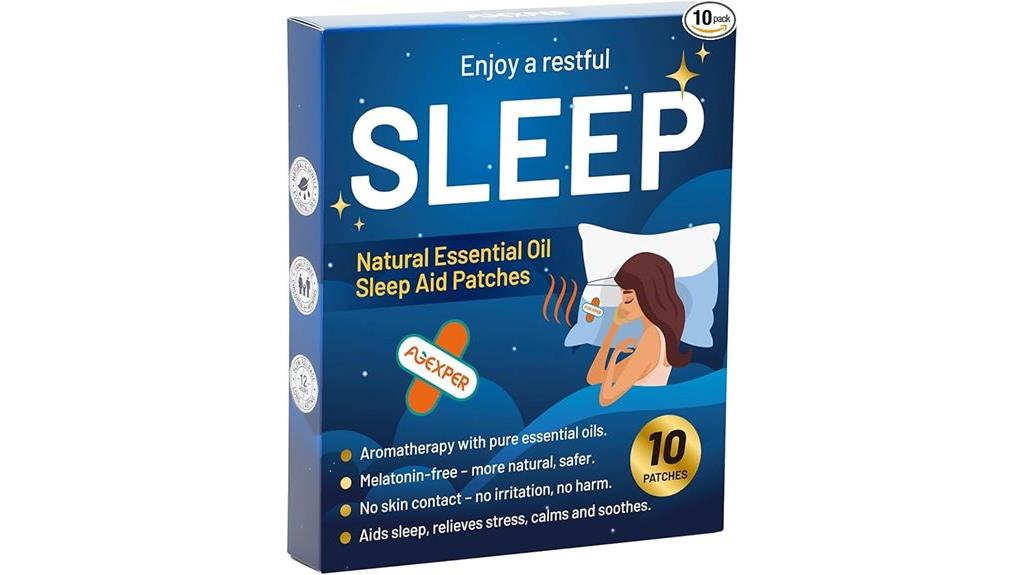 natural essential oil sleep patches