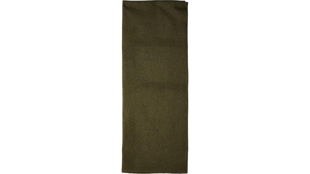 olive drab wool blanket