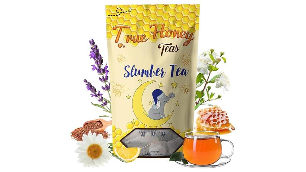 organic chamomile honey tea