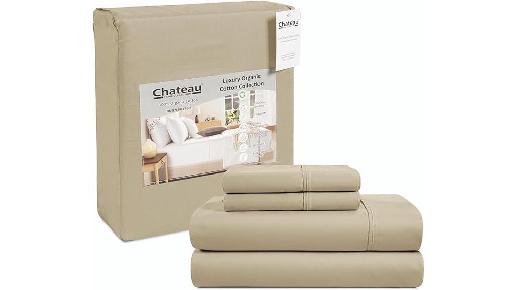 organic cotton deep pockets