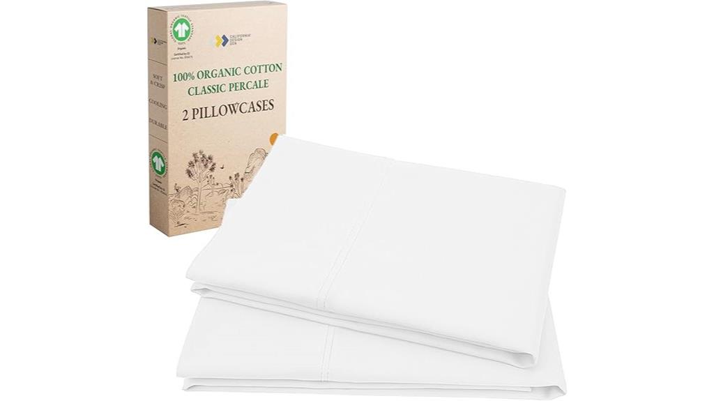organic cotton pillow cases