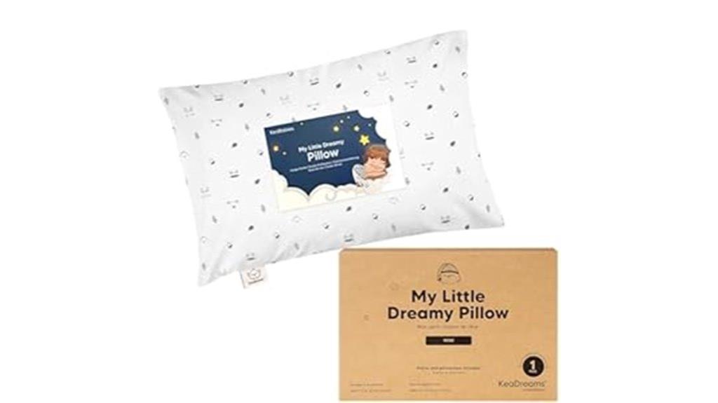 organic cotton toddler pillow