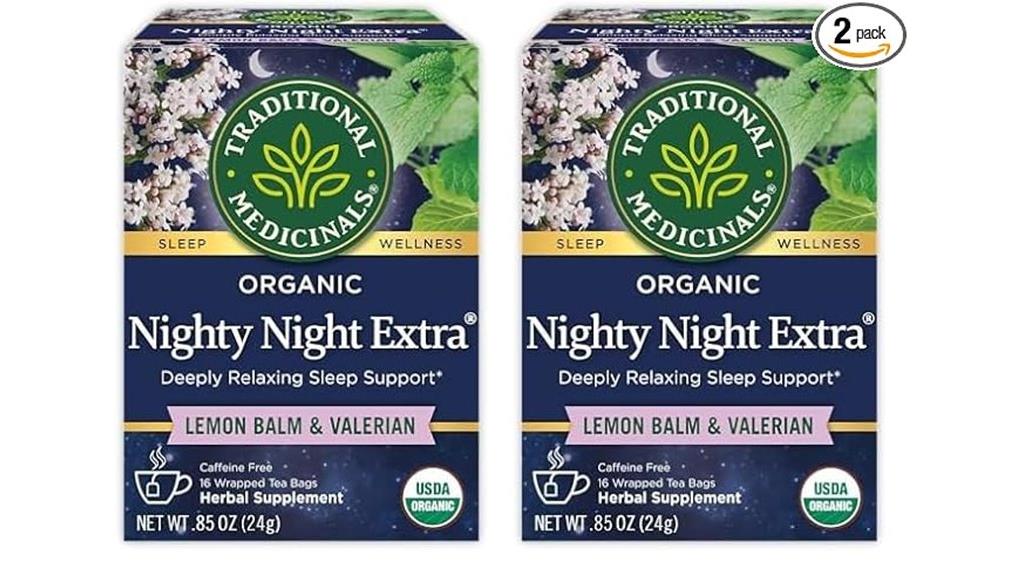organic herbal nighttime tea