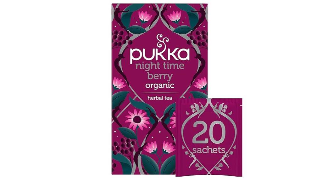 organic nighttime berry tea