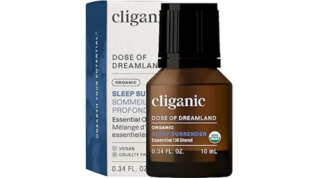 organic sleep surrender oil