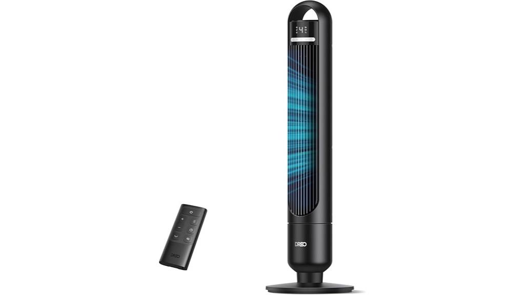 oscillating remote controlled tower