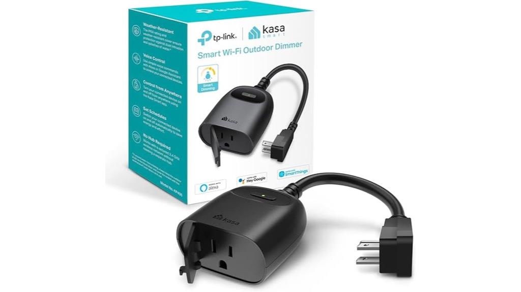outdoor ip64 dimmer plug