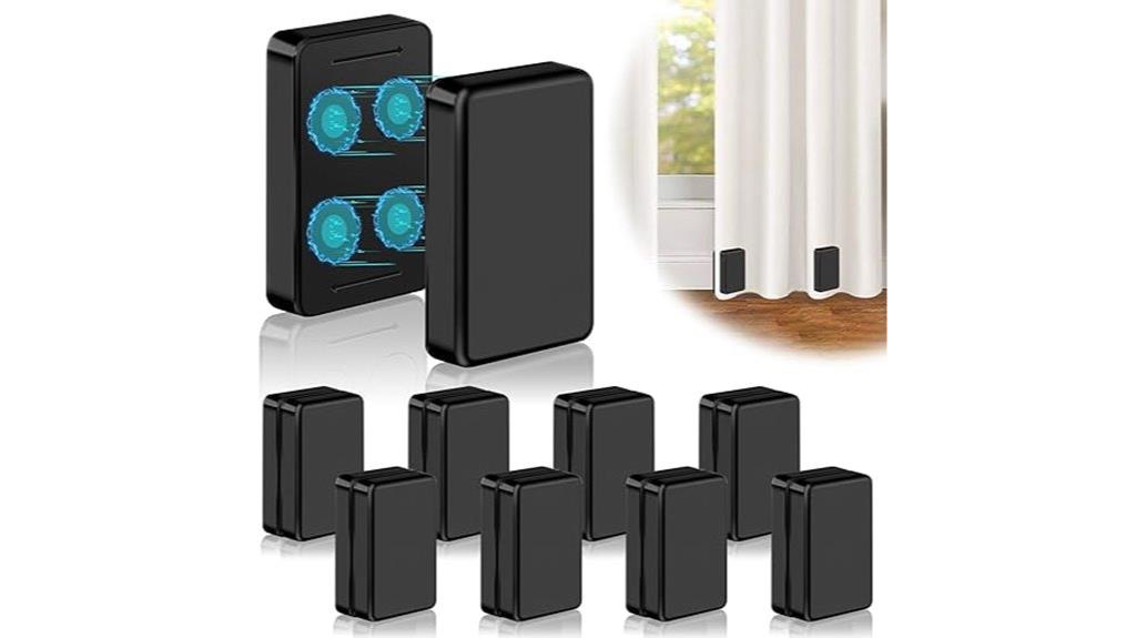 outdoor magnetic curtain weights