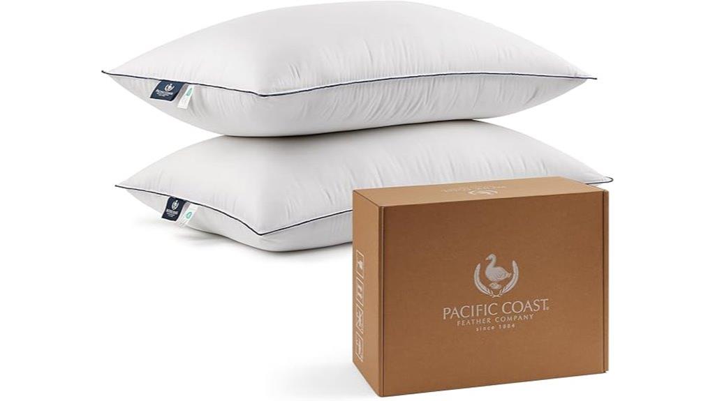 pacific coast pillow comfort
