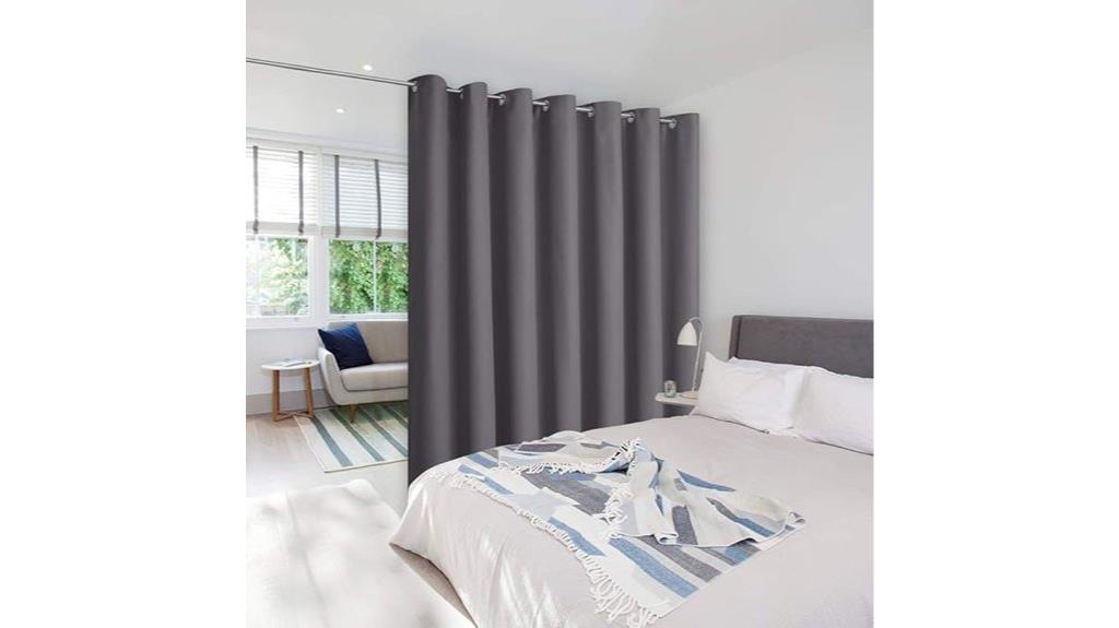 patio door soundproof curtains