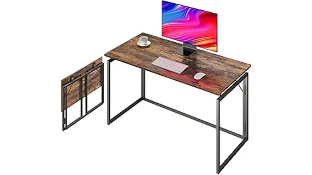 portable 30 inch folding desk