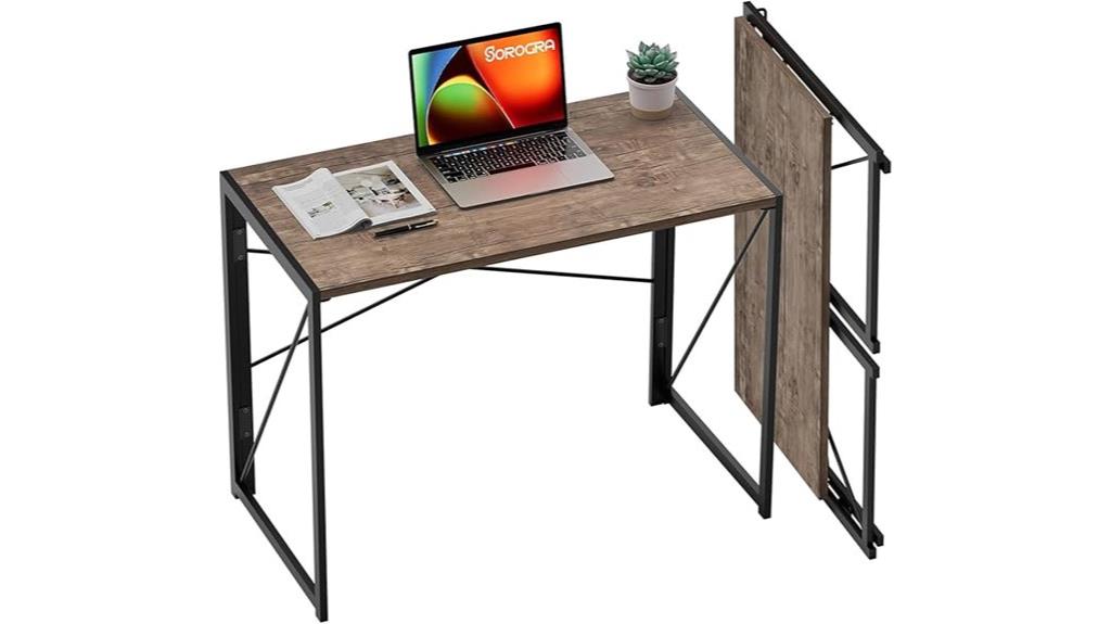 portable 31 5 inch folding desk