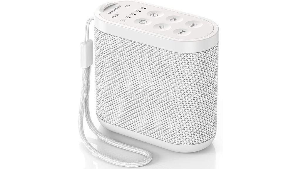 portable sound machine for travel