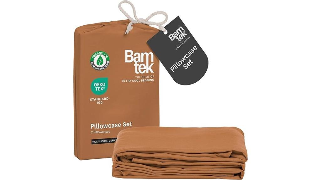 queen bamboo pillowcases set