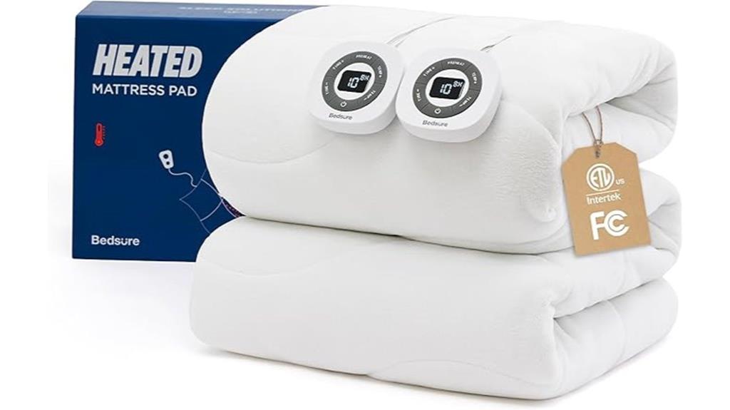 queen heated mattress pad