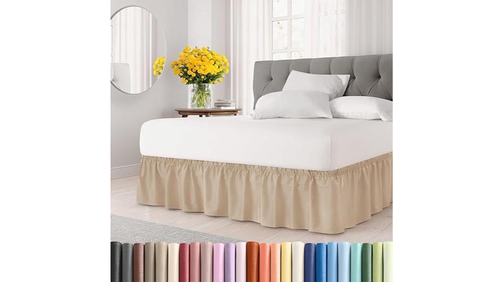 queen size dust ruffle